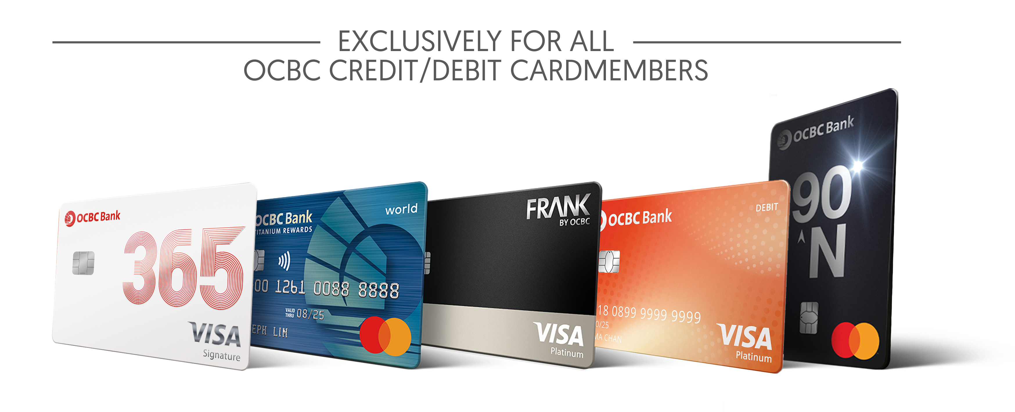 Enjoy exclusive discounts off regular items when you checkout with OCBC Cards